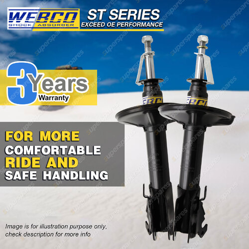 Front Webco Pro Shock Absorbers for TOYOTA STARLET EP80 EP81 EP82 NP80 90-94