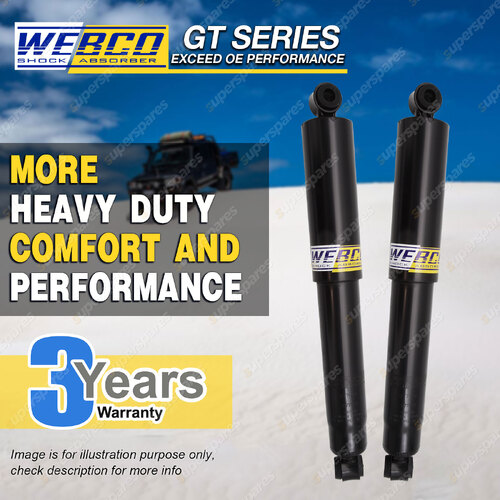 Pair Rear Webco HD Pro Shock Absorbers for FORD TRADER 3000 3500 4100 81-95