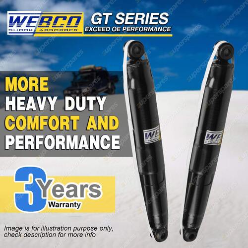 Rear Webco HD Shock Absorbers for HOLDEN RODEO 4WD KB4 KBD4 TFS RA R7 R9 UTE Cab