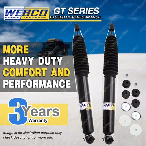 Pair Front Webco HD Shock Absorbers for JEEP GRAND CHEROKEE WJ 4WD Wagon 99-05