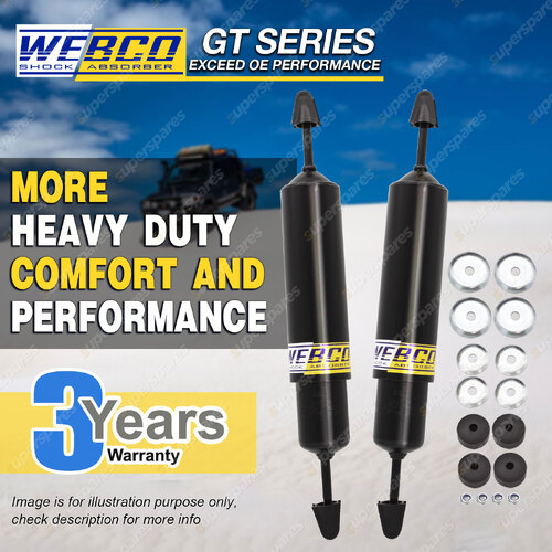 Front Or Rear Raised Webco HD Shock Absorbers for NISSAN PATROL G60 4WD S/Wagon