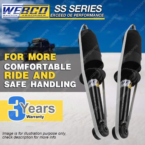 Rear Webco Pro Shock Absorbers for PROTON SATRIA C96 C97 C98 C99 Hatch 97-05