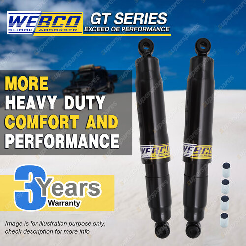 Rear Webco Std HD Shock Absorbers for TOYOTA HILUX 4WD RN36 RN46 LN36 LN46 Ute