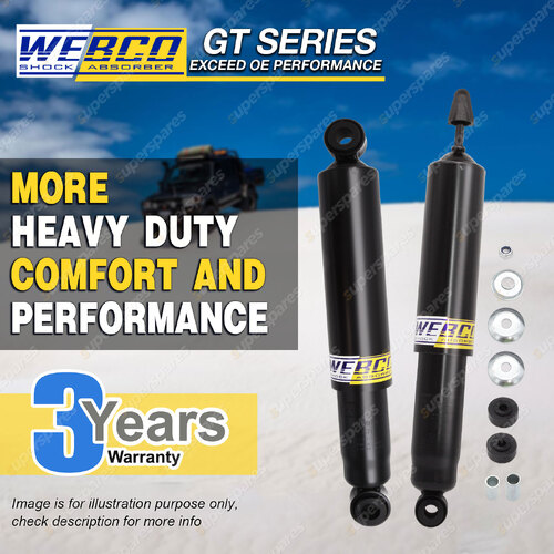 Rear Webco HD Shock Absorbers for TOYOTA LANDCRUISER LJ70 RJ70 LJ73 RJ73 Bundera