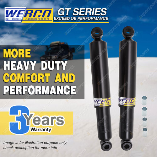 Rear Extra Raise Webco HD Pro Shock Absorbers for TOYOTA LANDCRUISER 70  FJ BJ