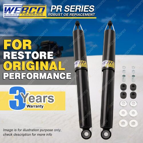 Pair Rear Webco Pro Shock Absorbers for TOYOTA RAV 4 rear shock 552mm extended