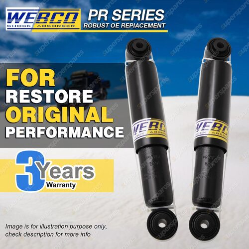 Pair Rear Webco Pro Shock Absorbers for TOYOTA RAV 4 20 30 Series 4WD S/Wagon