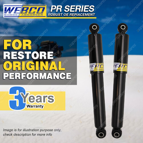 Rear Webco Pro Shock Absorbers for Ford Falcon FG X Std height 2014-2016