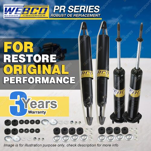 F + R Webco Shock Absorbers for FAIRLANE LTD LANDAU ZA ZB ZC ZD ZE ZF ZG ZH ZJ