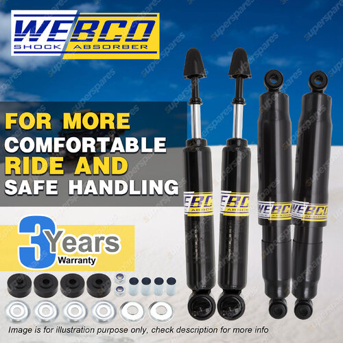 Front Rear Raised Webco Shock Absorbers for MITSUBISHI L300 SC SD SE Van Express