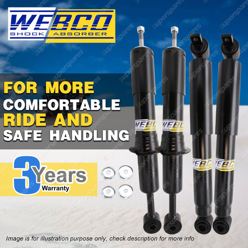 Front + Rear Webco Pro Shock Absorbers for GWM Great Wall Tank 300 2023-On