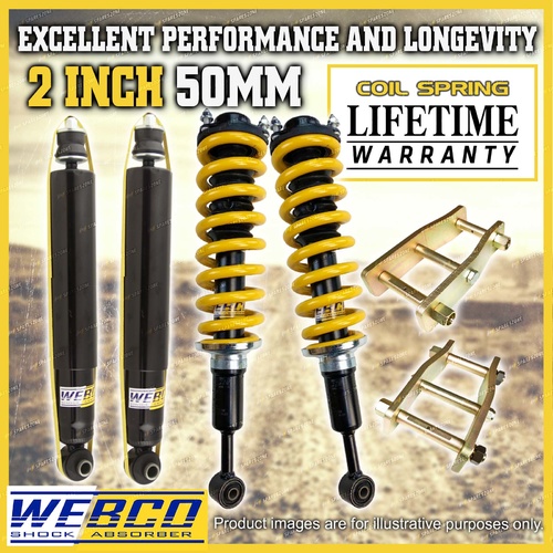 2 Inch 50mm Pre Assembly Easy Lift Kit King Coil Shocks for Holden Colorado RG