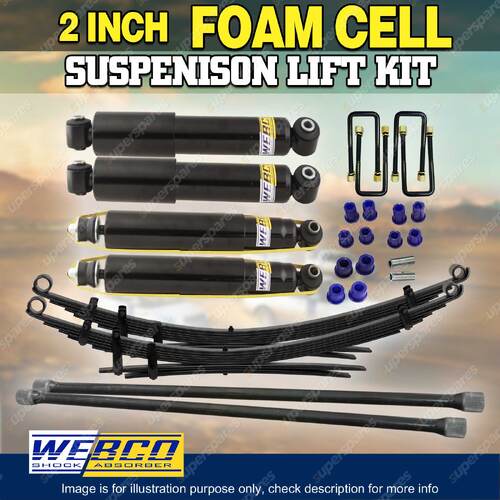 2" Lift Kit Foam Cell Raw Torsion Bar Leaf Spring for Nissan Navara D21 D22