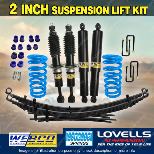 2" 50mm Webco Lovells RAW 4x4 Suspension Lift Kit for Volkswagen Amarok 23-ON