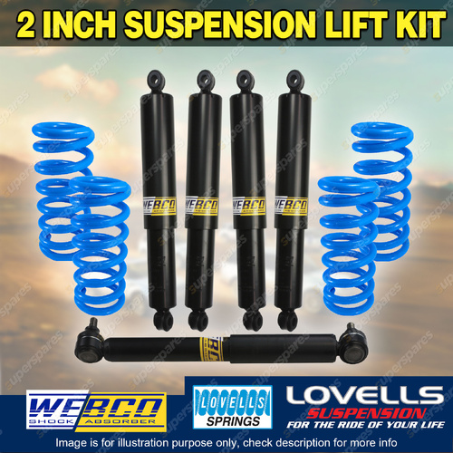 2" 50mm Webco Lovells Coil Lift Kit Damper for Ford Maverick DA Wagon 88-94