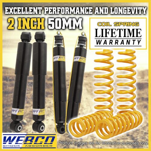 2 Inch Lift Kit Shock Absorber King Coil Springs for Jeep Grand Cherokee WJ WG