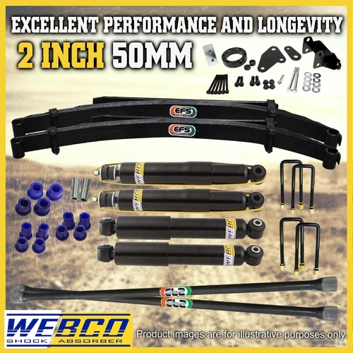 2 Inch Lift Kit Diff Drop Kit EFS Leaf Springs Torsion Bar for Mazda BT50