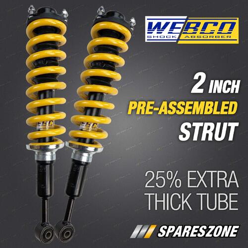 2" 50mm Front Complete Strut Lift Kit King Spring for Ford Everest 18-22