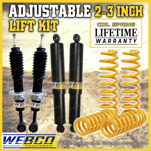 Adjustable 2 - 3 Inch Lift Kit Webco Shock King Coil for GWM Great Wall Tank 300