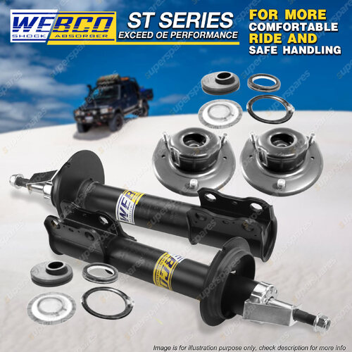 Front Shock Absorbers Strut Mount Bearing Kit for HOLDEN APOLLO JM JP 92-95