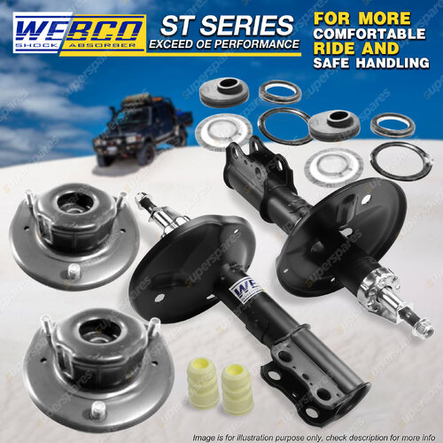 Front Shock Absorbers Strut Mount Bearing Kit for HOLDEN APOLLO JM JP 96-97