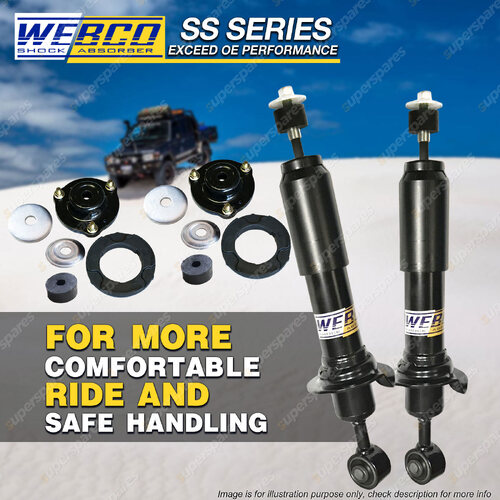 Front Strut Shock Absorbers Mount Bearing Kit for TOYOTA LANDCRUISER PRADO 120