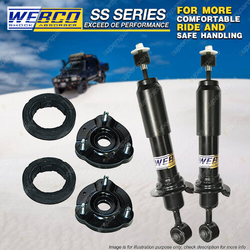 Front Shock Absorbers Strut Mounts for Ford Ranger PX Everest 11-18