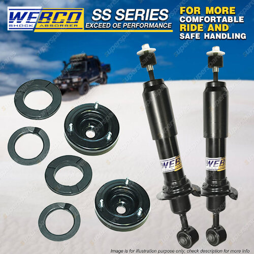 Front Shock Absorbers & Strut Mounts for Mitsubishi Triton ML MN MQ 05-ON