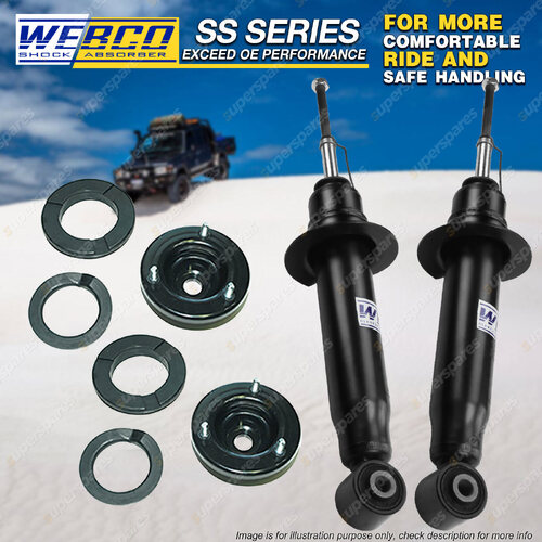 Front Shock Absorbers & Strut Mounts for Mitsubishi Pajero NM NP NS SWB 00-on