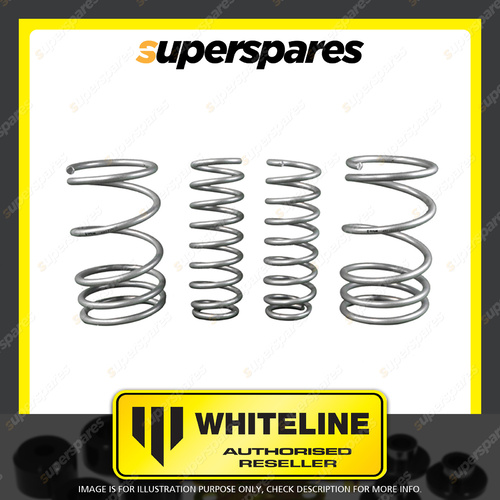 Whiteline F and R lowered Coil Springs for MITSUBISHI LANCER FWD CJ