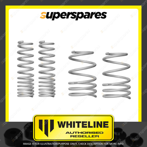 Whiteline F and R lowered Coil Springs for MITSUBISHI LANCER EVOLUTION EVO X