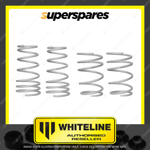 Whiteline F & R lowered Coil Springs for SUBARU IMPREZA WRX STI GV GR