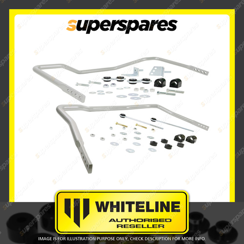 Whiteline F and R Sway bar vehicle kit for HOLDEN COMMODORE VR VS