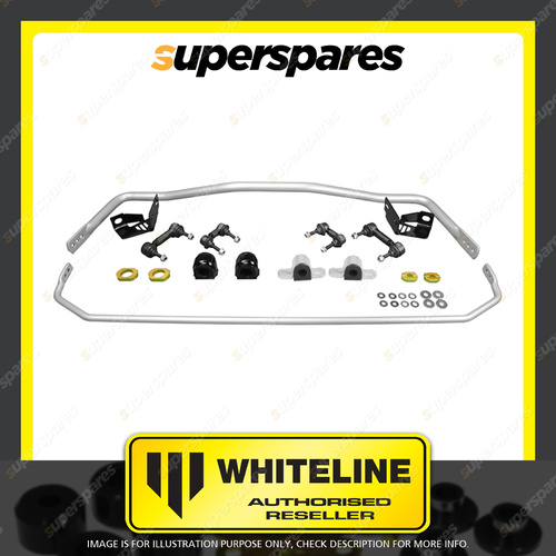 Whiteline F and R Sway bar vehicle kit for FIAT 124 8/2015-ON Premium Quality