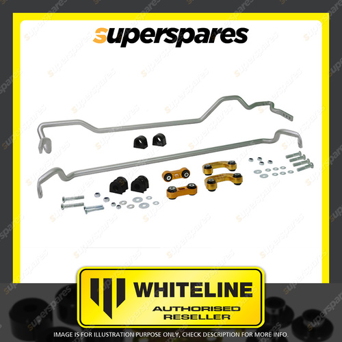 Whiteline F and R Sway bar vehicle kit for SUBARU IMPREZA WRX GG WAGON MY01-02