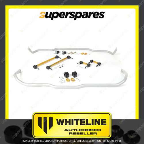 Whiteline F and R Sway bar vehicle kit for SKODA SANDI MK1 5L YETI MK1 5L