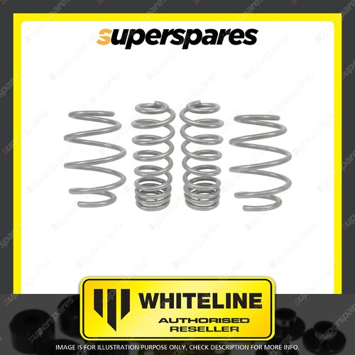 Whiteline Front and Rear lowered Coil Springs for HYUNDAI I30 N PD