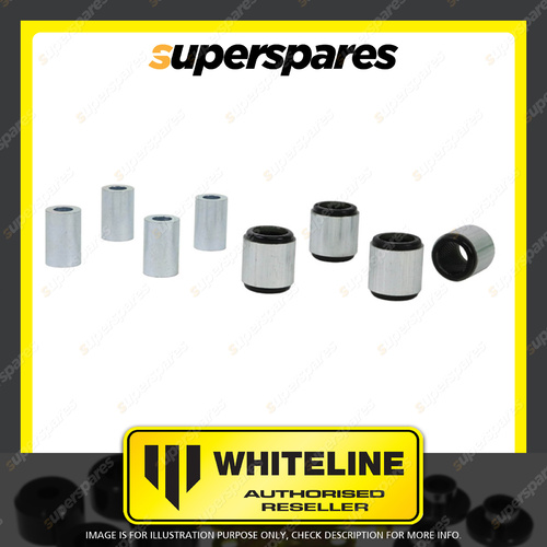 Whiteline Rear lower Control arm Front inner outer bushing for MAZDA CR19 BK BL