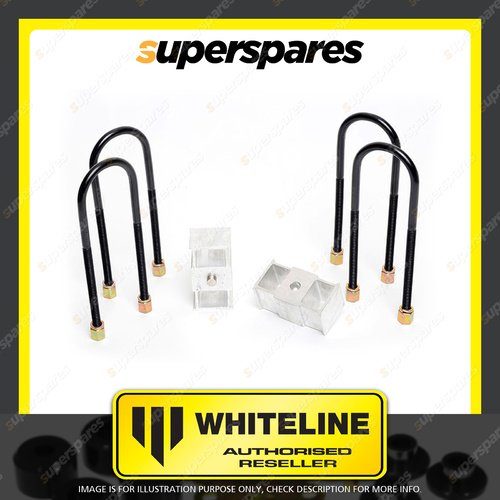 Whiteline Rear 2.0 Inch Lowering Block Kit KLB101-20 for FORD COURIER PA PC PD