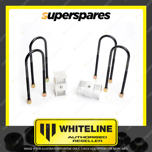 Whiteline Rear 2.5 Inch Lowering Block Kit KLB101-25 for FORD COURIER PA PC PD