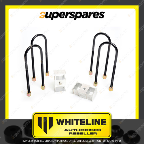 Whiteline Rear 1.5" Lowering Block Kit for MITSUBISHI L300 SF SG SH SJ SJ