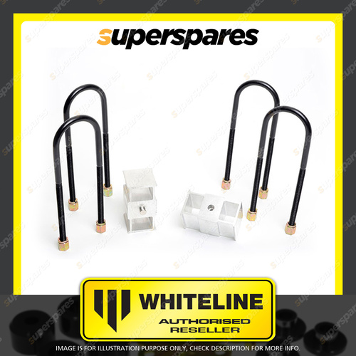 Whiteline Rear 2.5 Inch Lowering Block Kit KLB105-25 for FORD LTD P5 P6 FC