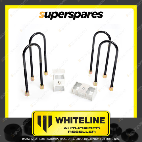 Whiteline Rear 1.5 Inch Lowering Block Kit for ISUZU RODEO KB KBD Series