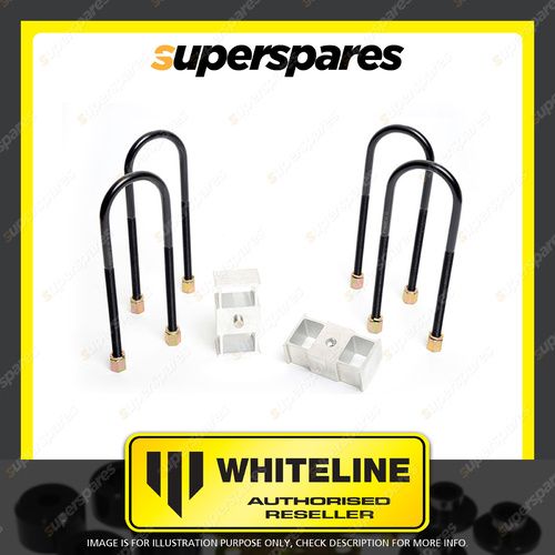 Whiteline Rear 1.5 Inch Lowering Block kit for TOYOTA HIACE LH RZH Series