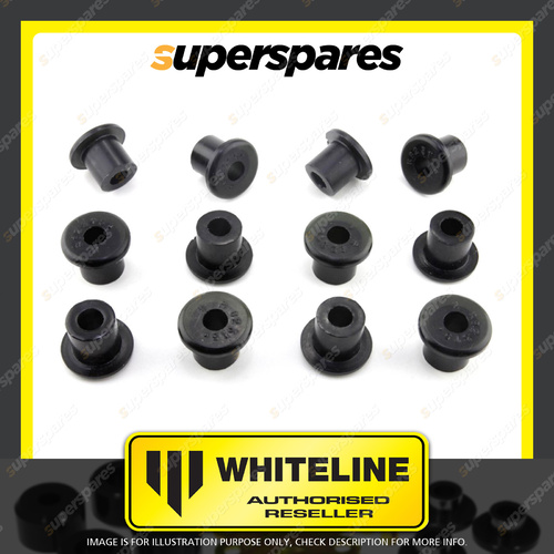 Whiteline Rear Spring eye Front Rear and shackle bushing for JEEP CJ5 CJ6