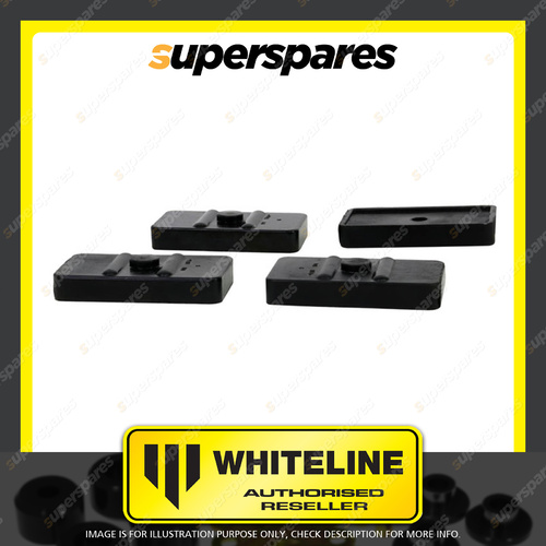 Whiteline Rear Spring to saddle insulator bushing for HOLDEN HOLDEN HD HR