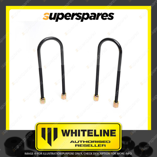 Whiteline Rear Spring u bolt kit for FORD FALCON XR XT XW XY Premium Quality