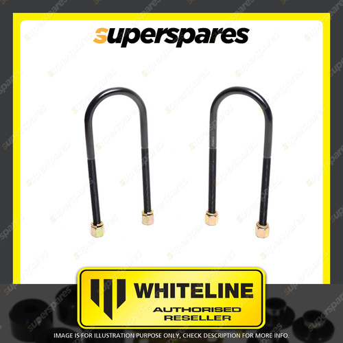 Whiteline Rear Spring u bolt kit for HOLDEN RODEO KB KBD Series 72-88