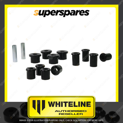 Whiteline Rear Spring kit for HOLDEN COLORADO 2WD 4WD RG 4/6CYL 6/2012-ON