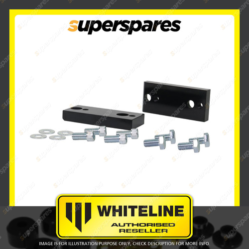 Whiteline Front Sway Bar Mount Spacer Kit for Foton Tunland P201 2.8L Ute 12-On